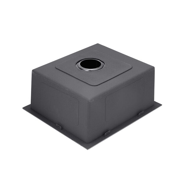Кухонна мийка Kroner KRP Schwarze - 5050HM PVD (3,0/1,0 мм), фото , зображення 5 | SNABZHENIE.com.ua Кухонна мийка Kroner KRP Schwarze - 5050HM PVD (3,0/1,0 мм), фото , зображення 5 | SNABZHENIE.com.ua