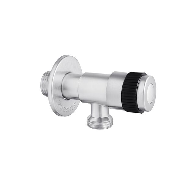 Кран приборный Kroner KRP Edelstahl Klassisch - ESG100 1/2"х1/2" НН, фото  | SNABZHENIE.com.ua