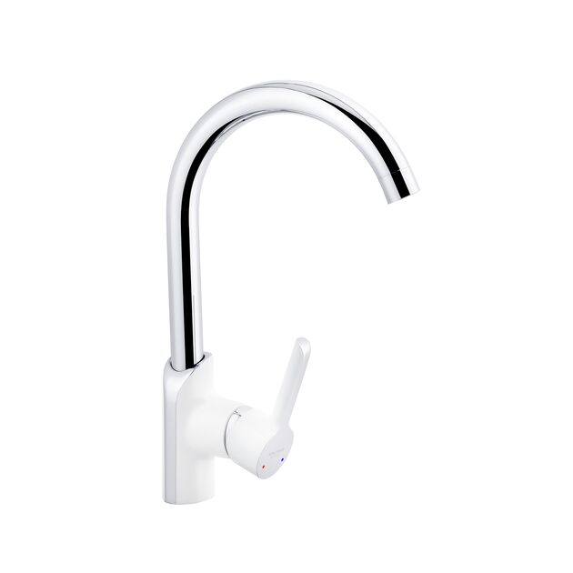 Смеситель кухонный Kroner KRP Essen - W030, фото , изображение 4 | SNABZHENIE.com.ua