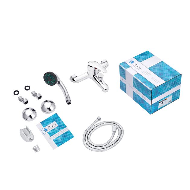 Змішувач для ванної Agua Leon - C060, фото , зображення 7 | SNABZHENIE.com.ua