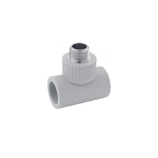 Тройник PPR Rozma 20x1/2" РН, фото  | SNABZHENIE.com.ua Тройник PPR Rozma 20x1/2" РН, фото  | SNABZHENIE.com.ua