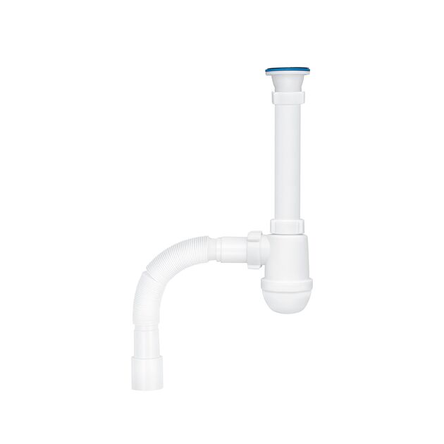 Сифон ANIplast 64 мм с гибкой трубой 40х40/50 мм С1015EU, фото  | SNABZHENIE.com.ua Сифон ANIplast 64 мм с гибкой трубой 40х40/50 мм С1015EU, фото  | SNABZHENIE.com.ua