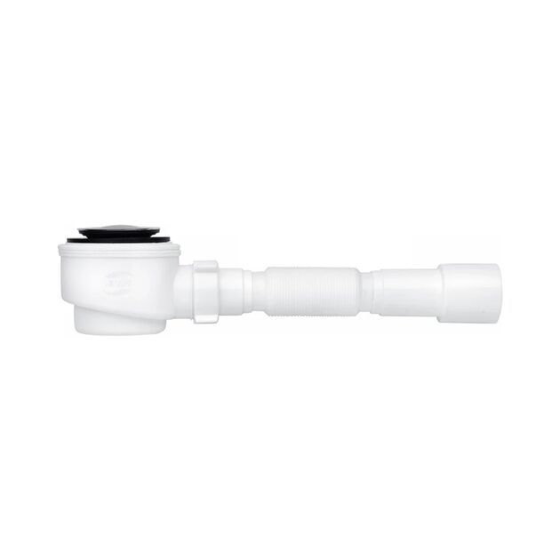 Сифон ANIplast 1 1/2x90 мм с Click-Slack и гибкой трубой 40х40/50, фото  | SNABZHENIE.com.ua Сифон ANIplast 1 1/2x90 мм с Click-Slack и гибкой трубой 40х40/50, фото  | SNABZHENIE.com.ua