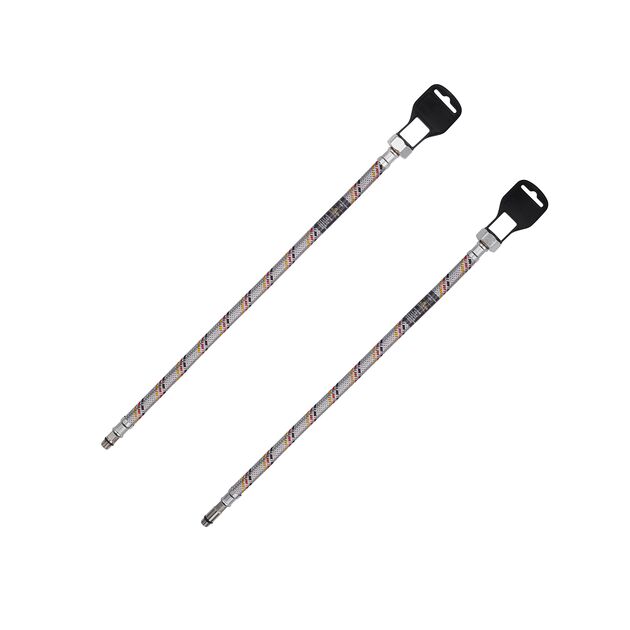 Гибкая подводка для смесителя Kroner KRP 1/2" М10 ВН 80 см (пара), фото  | SNABZHENIE.com.ua