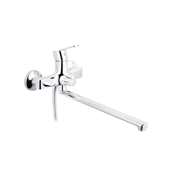 Змішувач для ванни Kroner KRP Bremen - C070, фото , зображення 3 | SNABZHENIE.com.ua