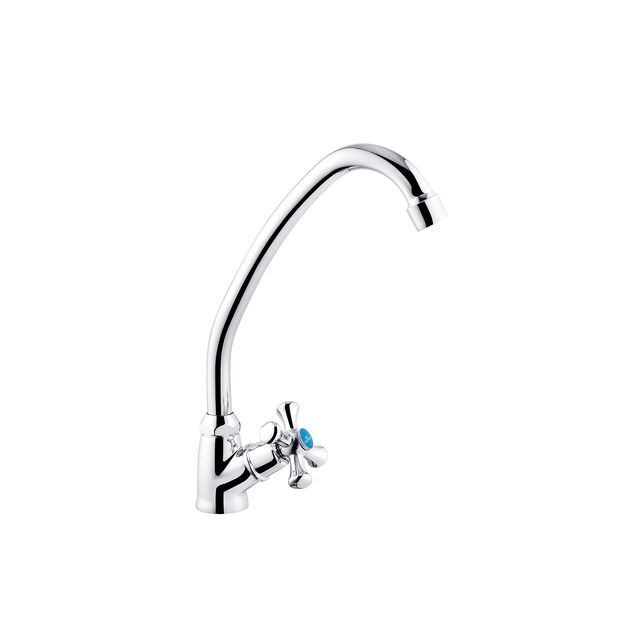 Кран на одну воду Kroner KRM Rhein - C091, фото  | SNABZHENIE.com.ua Кран на одну воду Kroner KRM Rhein - C091, фото  | SNABZHENIE.com.ua