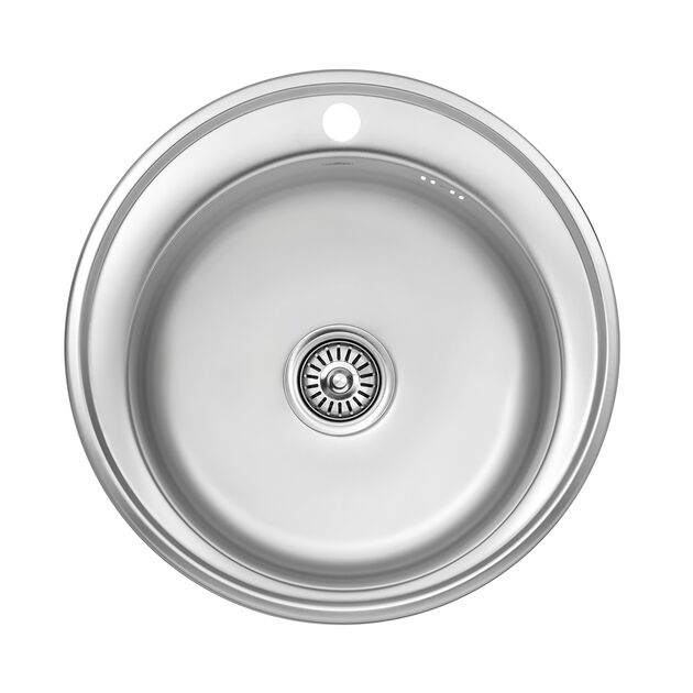 Кухонна мийка Kroner KRP Satin - 510 (0,6 мм), фото  | SNABZHENIE.com.ua Кухонна мийка Kroner KRP Satin - 510 (0,6 мм), фото  | SNABZHENIE.com.ua