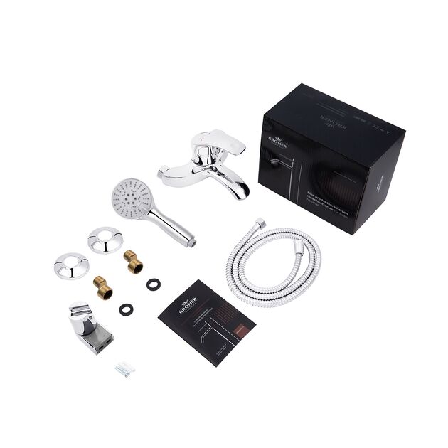 Змішувач для ванни Kroner KRP Konstante - C060, фото , зображення 7 | SNABZHENIE.com.ua