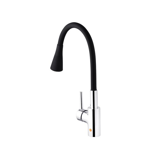 Смеситель кухонный Kroner KRP Küche - C031BLK, фото , изображение 3 | SNABZHENIE.com.ua Смеситель кухонный Kroner KRP Küche - C031BLK, фото , изображение 3 | SNABZHENIE.com.ua