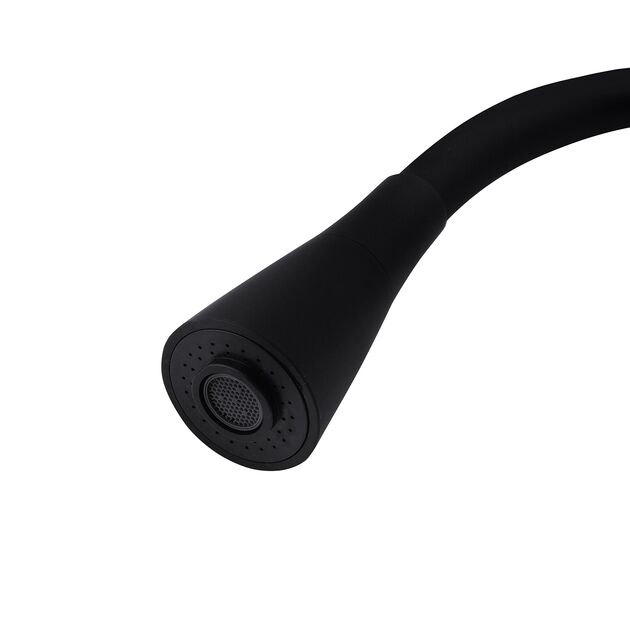 Смеситель кухонный Kroner KRP Küche - C031BLK, фото , изображение 8 | SNABZHENIE.com.ua Смеситель кухонный Kroner KRP Küche - C031BLK, фото , изображение 8 | SNABZHENIE.com.ua