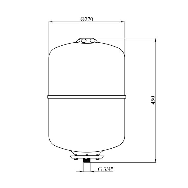 Расширительный бак Forwater PTV 24, фото , изображение 2 | SNABZHENIE.com.ua Расширительный бак Forwater PTV 24, фото , изображение 2 | SNABZHENIE.com.ua
