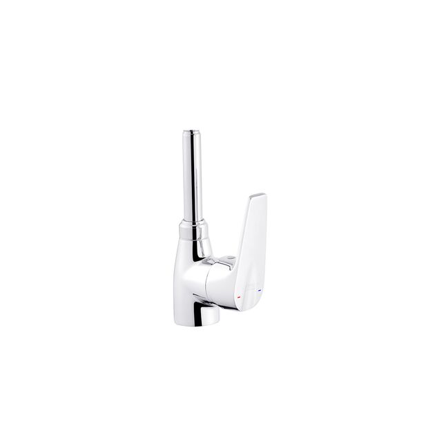 Смеситель кухонный Kroner KRM Odra с гибким изливом C039-1, фото , изображение 5 | SNABZHENIE.com.ua