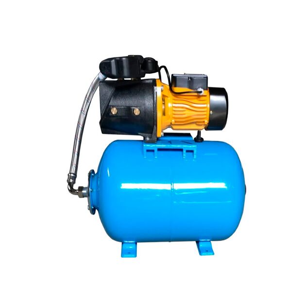 Насосна станція в зборі Grandwater JET100L 1,1 кВт з гідроакумулятором на 24 л, фото  | SNABZHENIE.com.ua