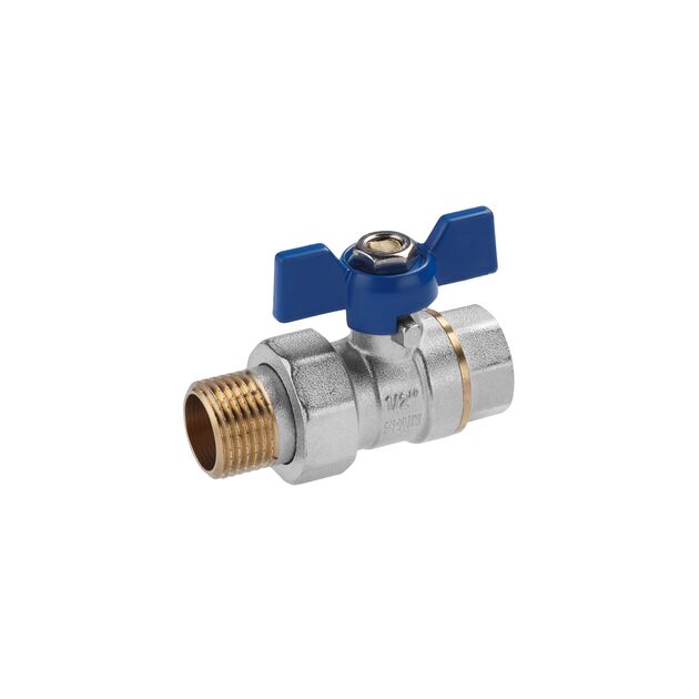 Шаровой кран-американка прямой Valves 1/2 PN30, фото  | SNABZHENIE.com.ua Шаровой кран-американка прямой Valves 1/2 PN30, фото  | SNABZHENIE.com.ua