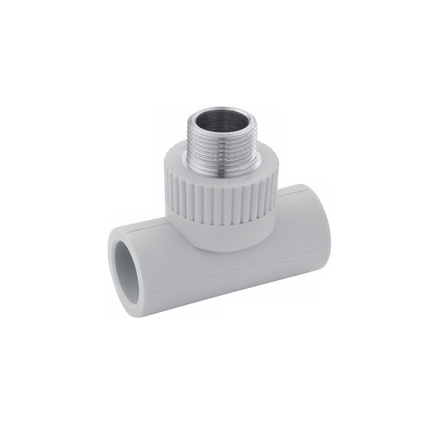 Тройник PPR Rozma 25x3/4" РН, фото  | SNABZHENIE.com.ua Тройник PPR Rozma 25x3/4" РН, фото  | SNABZHENIE.com.ua