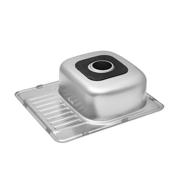 Кухонная мойка Kroner KRP Dekor 5848 (0,8 мм), фото , изображение 8 | SNABZHENIE.com.ua