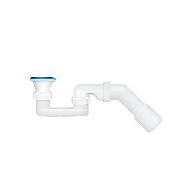 Сифон для душевого поддона ANIplast 1 1/2" с гибкой трубой 40х50 мм, фото , изображение 3 | SNABZHENIE.com.ua Сифон для душевого поддона ANIplast 1 1/2" с гибкой трубой 40х50 мм, фото , изображение 3 | SNABZHENIE.com.ua