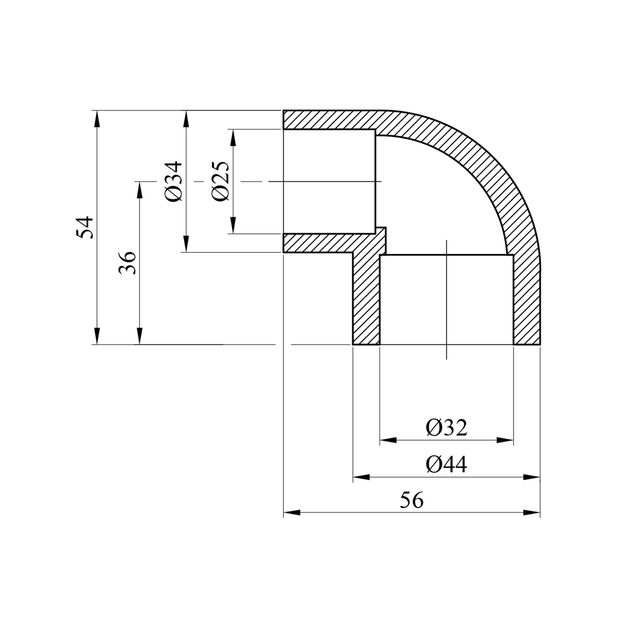 Редукционное колено PPR GrandiTherm 32x25 мм, фото , изображение 2 | SNABZHENIE.com.ua Редукционное колено PPR GrandiTherm 32x25 мм, фото , изображение 2 | SNABZHENIE.com.ua