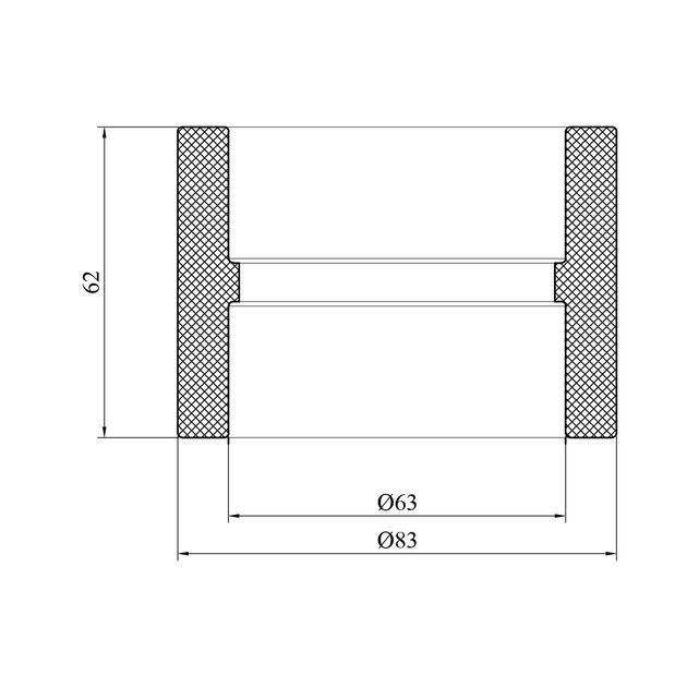 Муфта PPR GrandiTherm 63 мм, фото , изображение 2 | SNABZHENIE.com.ua Муфта PPR GrandiTherm 63 мм, фото , изображение 2 | SNABZHENIE.com.ua