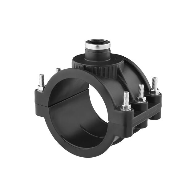 Седловая врезка ПЭ SantehPlast 110х3/4", фото  | SNABZHENIE.com.ua Седловая врезка ПЭ SantehPlast 110х3/4", фото  | SNABZHENIE.com.ua