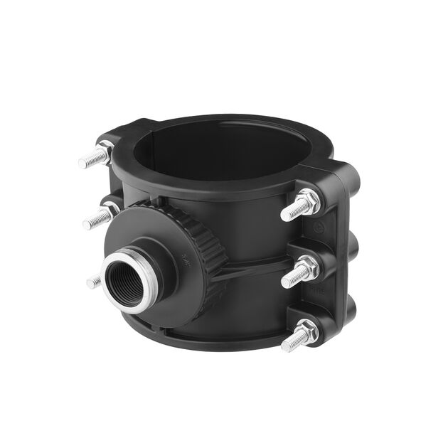 Седловая врезка ПЭ SantehPlast 110х3/4", фото , зображення 3 | SNABZHENIE.com.ua Седловая врезка ПЭ SantehPlast 110х3/4", фото , зображення 3 | SNABZHENIE.com.ua