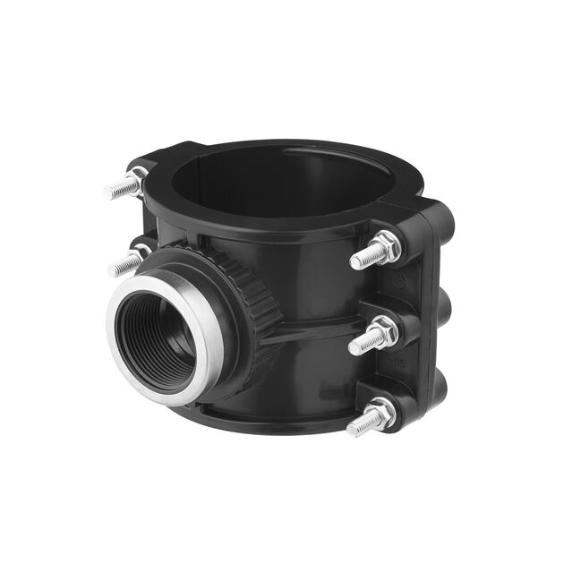 Седловая врезка ПЭ SantehPlast 110х1 1/2", фото , зображення 3 | SNABZHENIE.com.ua Седловая врезка ПЭ SantehPlast 110х1 1/2", фото , зображення 3 | SNABZHENIE.com.ua