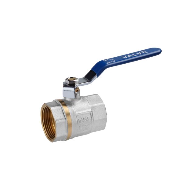 Шаровой кран Valves 1 1/4 ВВ PN30 с синей ручкой, фото  | SNABZHENIE.com.ua Шаровой кран Valves 1 1/4 ВВ PN30 с синей ручкой, фото  | SNABZHENIE.com.ua