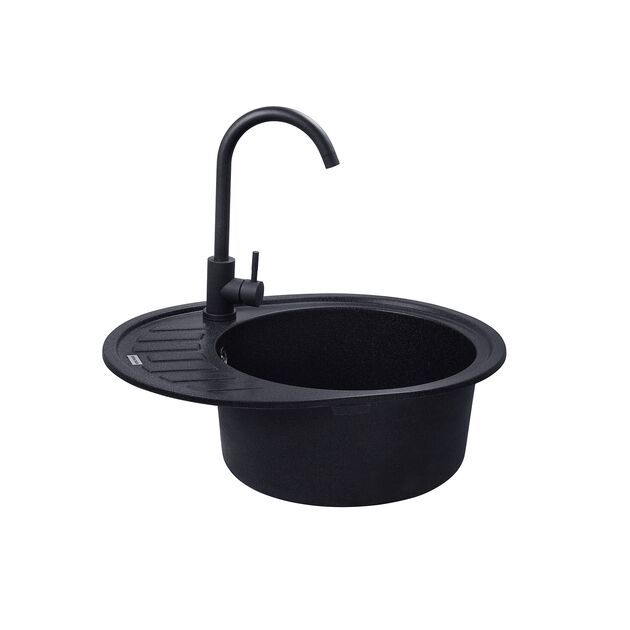 Кухонная мойка Kroner KRP Komposit SCH - 6250, фото , изображение 5 | SNABZHENIE.com.ua Кухонная мойка Kroner KRP Komposit SCH - 6250, фото , изображение 5 | SNABZHENIE.com.ua