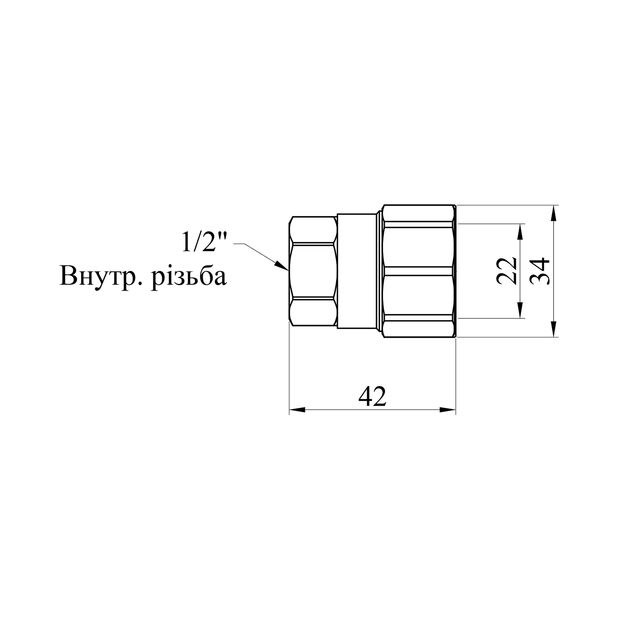 Врезка для труб STA 1/2х22 мм РВ латунна, фото , зображення 2 | SNABZHENIE.com.ua Врезка для труб STA 1/2х22 мм РВ латунна, фото , зображення 2 | SNABZHENIE.com.ua