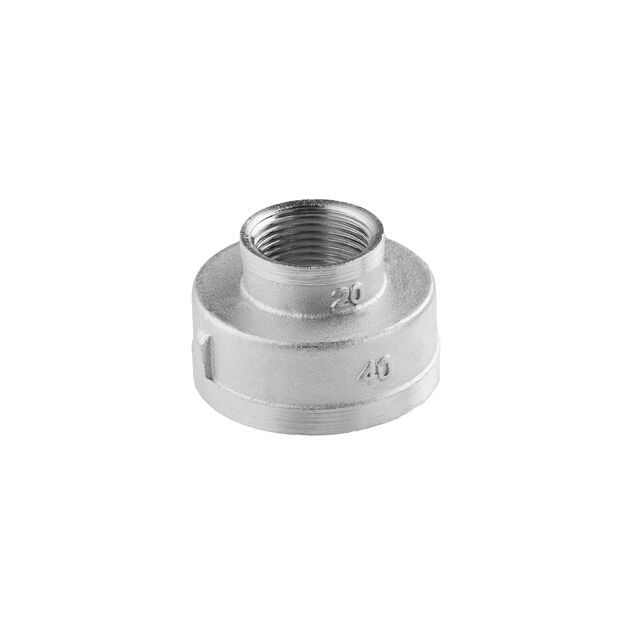 Муфта LexLine 1 1/2 х 3/4 ВВ никелированная НК0310-Вн, фото , изображение 3 | SNABZHENIE.com.ua Муфта LexLine 1 1/2 х 3/4 ВВ никелированная НК0310-Вн, фото , изображение 3 | SNABZHENIE.com.ua