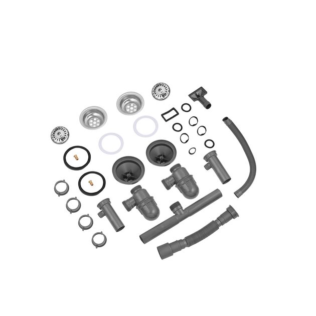 Кухонная мойка Kroner KRP Satin - 5080Z (0,8 мм), фото , изображение 8 | SNABZHENIE.com.ua