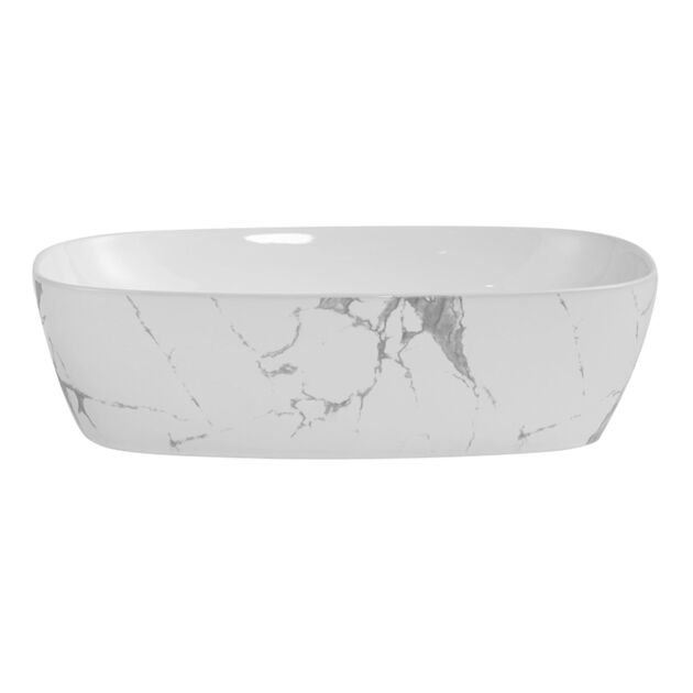 Qtap Комплект Robin Marble 3 в 1: унитаз подвесной Ultra Quiet  + биде подвесное + раковина накладная QTROBMR49160, фото , изображение 10 | SNABZHENIE.com.ua Qtap Комплект Robin Marble 3 в 1: унитаз подвесной Ultra Quiet  + биде подвесное + раковина накладная QTROBMR49160, фото , изображение 10 | SNABZHENIE.com.ua