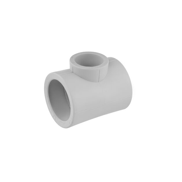 Переходной тройник PPR GrandiTherm 75x50x75 мм, фото  | SNABZHENIE.com.ua Переходной тройник PPR GrandiTherm 75x50x75 мм, фото  | SNABZHENIE.com.ua