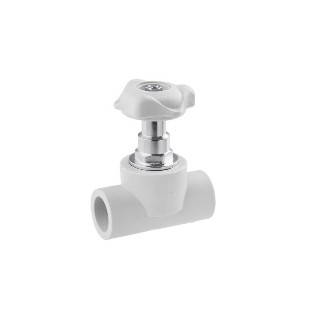 Вентиль PPR GrandiTherm 25 мм прямоточный, фото  | SNABZHENIE.com.ua Вентиль PPR GrandiTherm 25 мм прямоточный, фото  | SNABZHENIE.com.ua