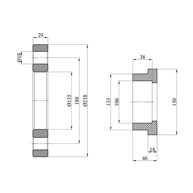 Фланец в комплекте PPR GrandiTherm 110 мм, фото , изображение 2 | SNABZHENIE.com.ua Фланец в комплекте PPR GrandiTherm 110 мм, фото , изображение 2 | SNABZHENIE.com.ua