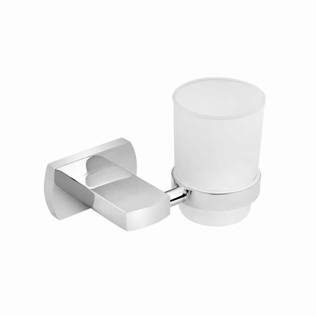 Стакан с держателем для ванной комнаты Kroner KRP Graz - C95602, фото  | SNABZHENIE.com.ua