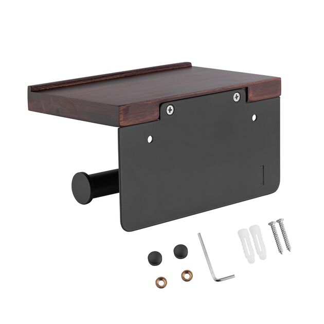 Держатель для туалетной бумаги Kroner KRP Graz - GRP3018, фото , изображение 3 | SNABZHENIE.com.ua