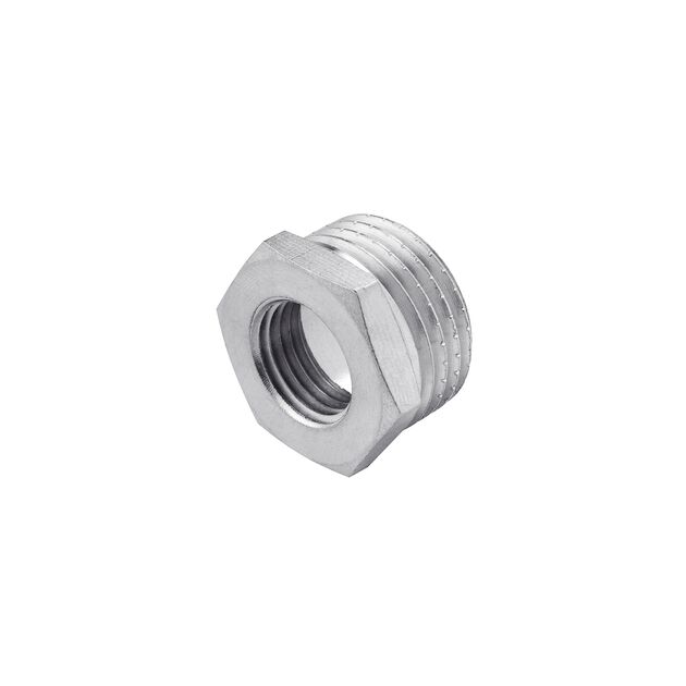 Футорка Karro 1 1/4" НВ никелированная KR-3115, фото , изображение 3 | SNABZHENIE.com.ua Футорка Karro 1 1/4" НВ никелированная KR-3115, фото , изображение 3 | SNABZHENIE.com.ua