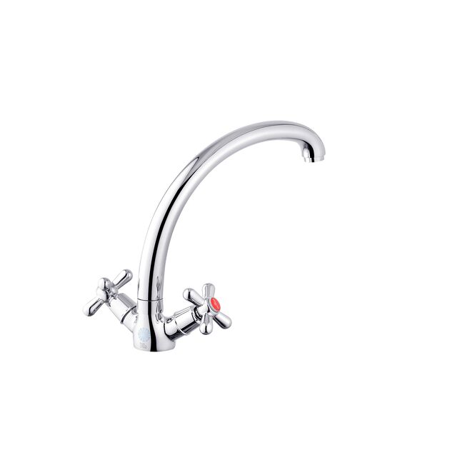 Смеситель кухонный Kroner KRP Royce - C032, фото , изображение 3 | SNABZHENIE.com.ua