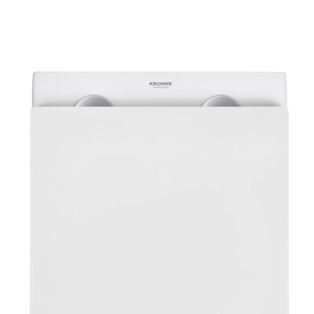 Унітаз підвісний Kroner Eifel WHI493436 RIMLESS безободковий з сидінням Slim Duroplast / Soft-close / Quick release (KE493436WHIR), фото , зображення 10 | SNABZHENIE.com.ua Унітаз підвісний Kroner Eifel WHI493436 RIMLESS безободковий з сидінням Slim Duroplast / Soft-close / Quick release (KE493436WHIR), фото , зображення 10 | SNABZHENIE.com.ua