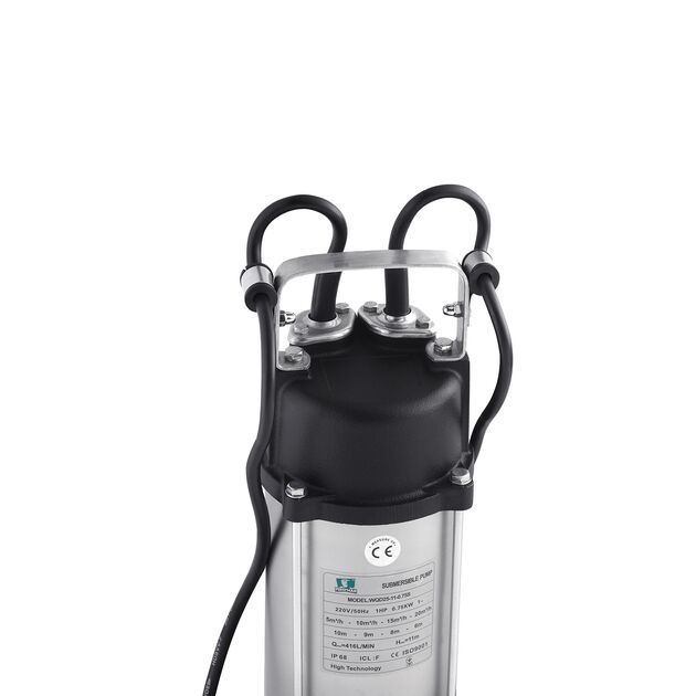 Фекальный насос Pumpman WQD25-11-0.75S, 11 м, 20 куб.м, 750 Вт, фото , изображение 3 | SNABZHENIE.com.ua