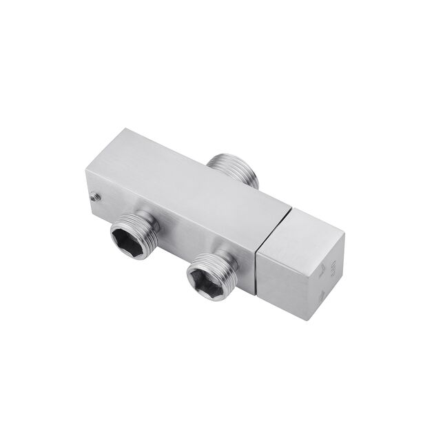Душевая система Kroner KRP Edelstahl Kubus Flex ESG231, фото , изображение 4 | SNABZHENIE.com.ua Душевая система Kroner KRP Edelstahl Kubus Flex ESG231, фото , изображение 4 | SNABZHENIE.com.ua