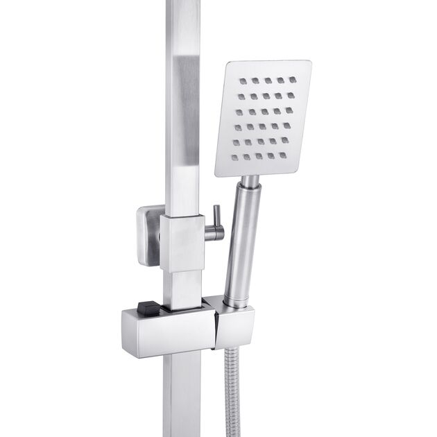 Душевая система Kroner KRP Edelstahl Kubus Flex ESG231, фото , изображение 7 | SNABZHENIE.com.ua Душевая система Kroner KRP Edelstahl Kubus Flex ESG231, фото , изображение 7 | SNABZHENIE.com.ua