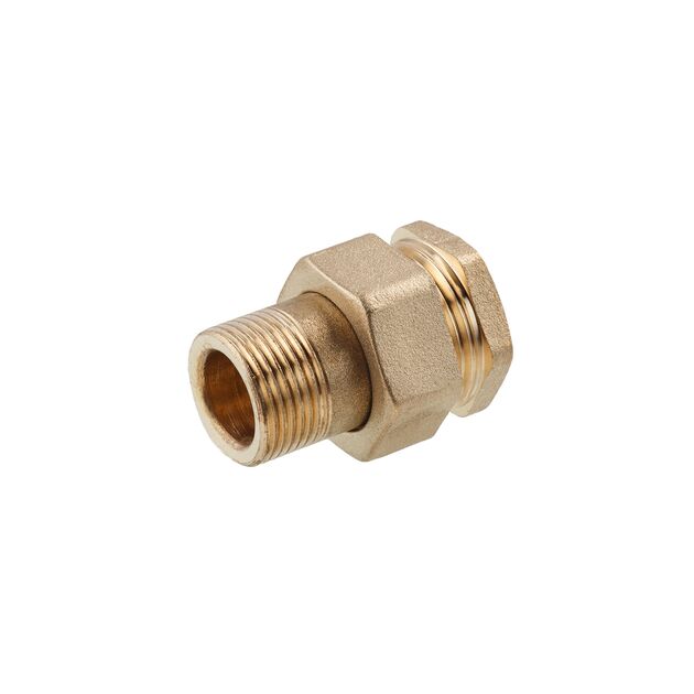 Сгон-американка LexLine 1/2" ВН латунный УК0811-В, фото , изображение 3 | SNABZHENIE.com.ua Сгон-американка LexLine 1/2" ВН латунный УК0811-В, фото , изображение 3 | SNABZHENIE.com.ua