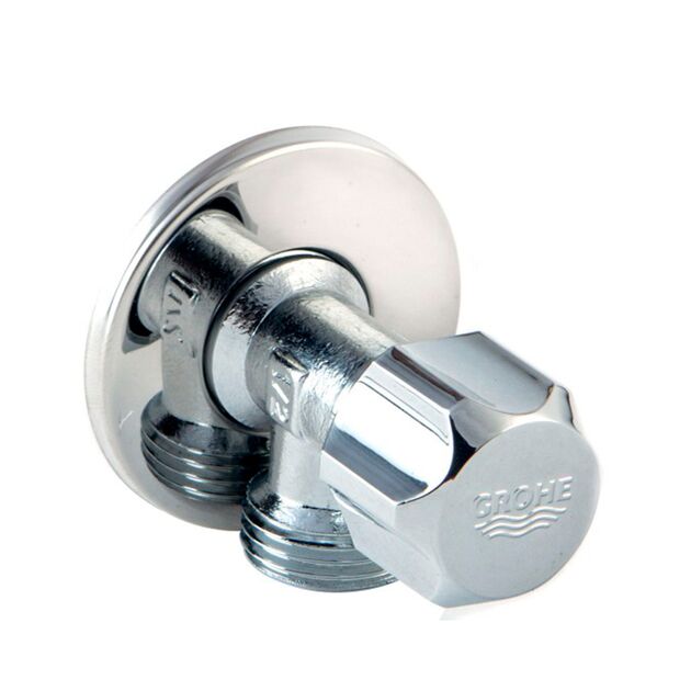 Угловой вентиль Grohe 1/2х1/2 2201600M, фото , изображение 3 | SNABZHENIE.com.ua