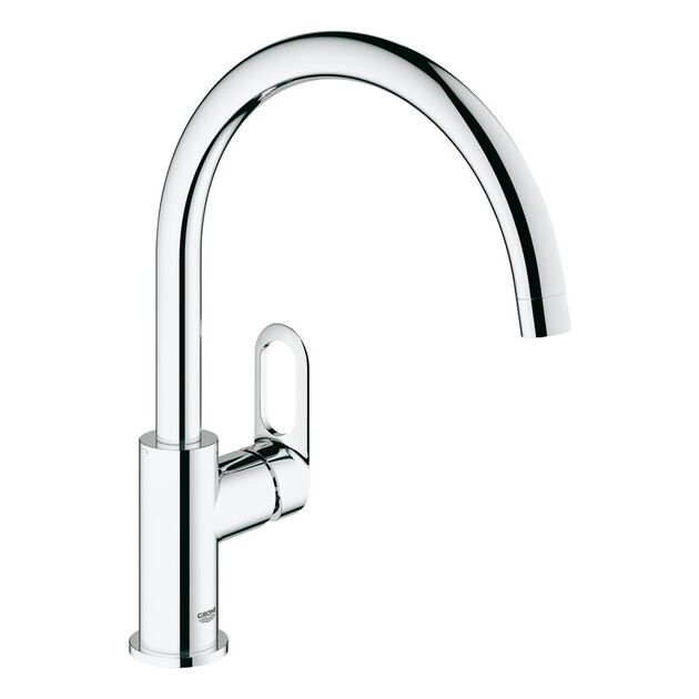 Змішувач для кухні Grohe BauLoop 31368000, фото  | SNABZHENIE.com.ua Змішувач для кухні Grohe BauLoop 31368000, фото  | SNABZHENIE.com.ua