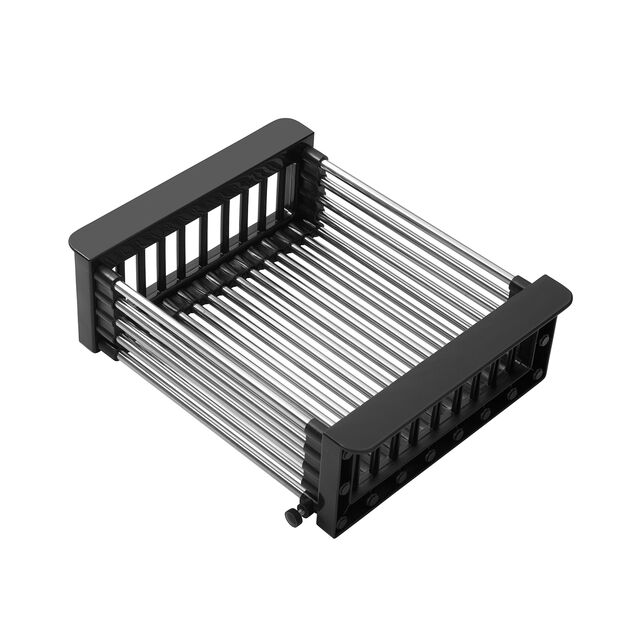 Кухонна мийка Kroner KRP Schwarze - 6350LHM PVD (3,0/1,0 мм), фото , зображення 8 | SNABZHENIE.com.ua