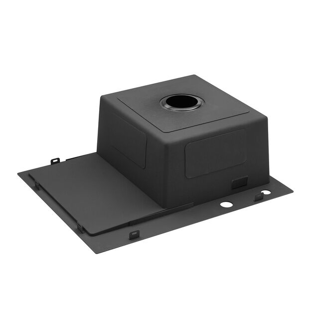 Кухонна мийка Kroner KRP Schwarze - 6350RHM PVD (3,0/1,0 мм), фото , зображення 10 | SNABZHENIE.com.ua Кухонна мийка Kroner KRP Schwarze - 6350RHM PVD (3,0/1,0 мм), фото , зображення 10 | SNABZHENIE.com.ua