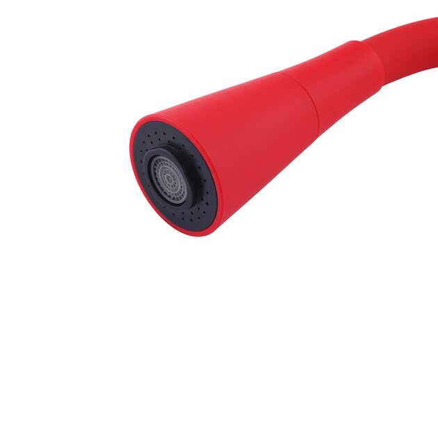 Гибкий излив для смесителя Kroner KRP - C803RED, фото , изображение 3 | SNABZHENIE.com.ua Гибкий излив для смесителя Kroner KRP - C803RED, фото , изображение 3 | SNABZHENIE.com.ua