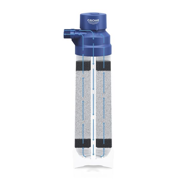 Картридж пом'якшувальний Grohe Blue M-Size 40430001, фото , зображення 4 | SNABZHENIE.com.ua Картридж пом'якшувальний Grohe Blue M-Size 40430001, фото , зображення 4 | SNABZHENIE.com.ua